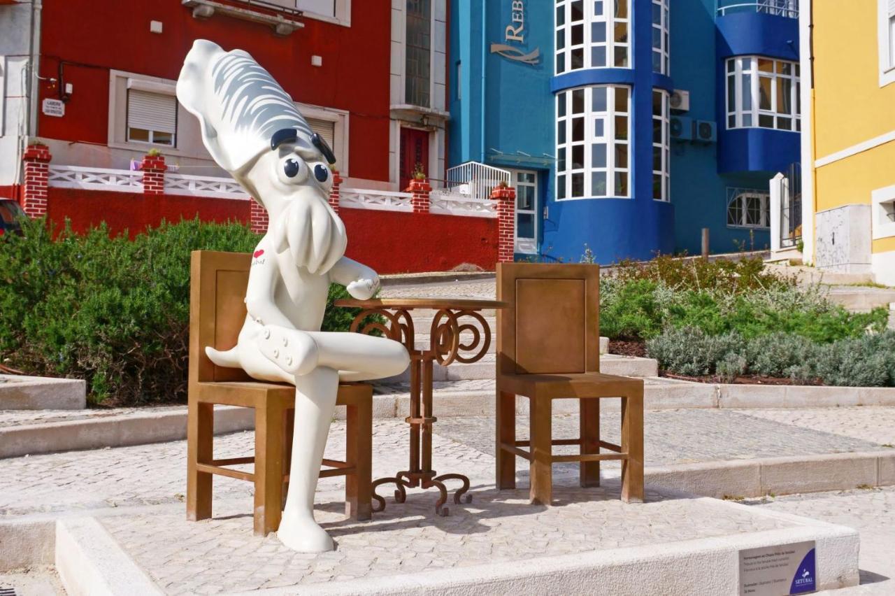 Abesbilico-Zona Central-Ar Condicionado-Perto Praias Setubal Ngoại thất bức ảnh